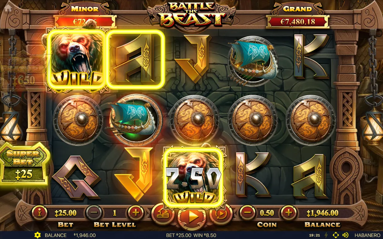 Battle The Beast line wins highlighted through bear wilds